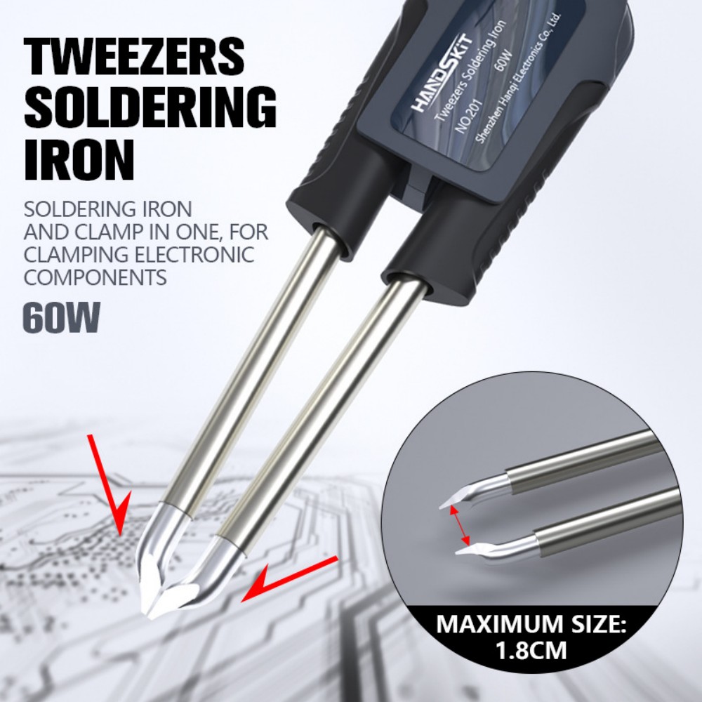 T12 Soldering Tweezer Handle – - Electronics Stuff review and price