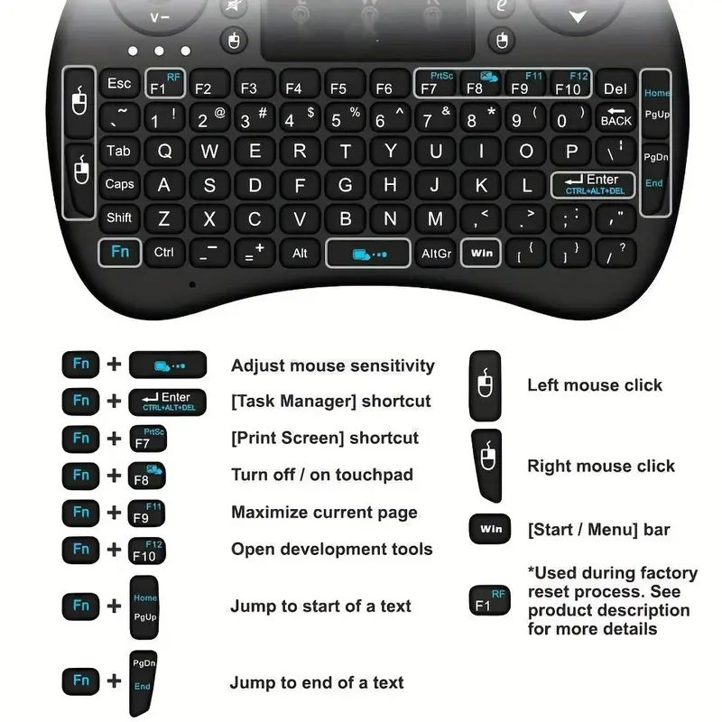 Mini Wireless Keyboard 2.4G No - Wireless Keyboard Mini review and price