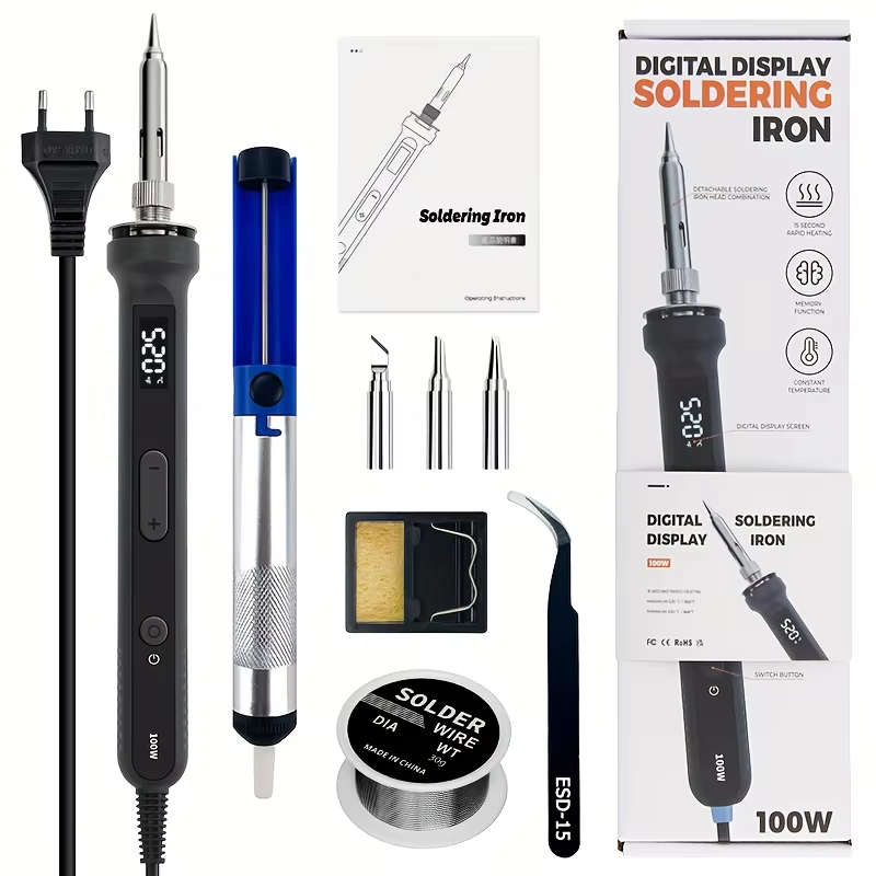 100W Digital Soldering Iron Ki - Electronics Stuff review and price