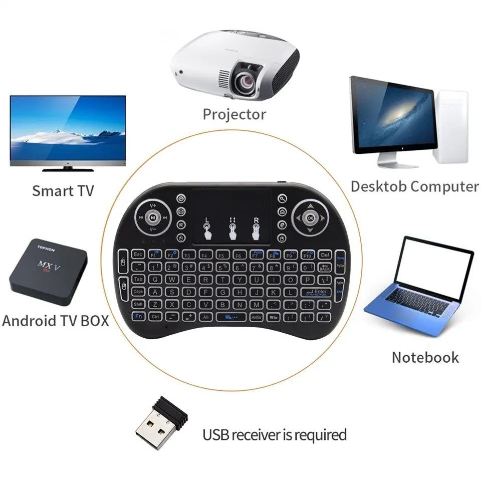 I8 2.4G Mini Wireless Keyboard - Wireless Keyboard Mini review and price