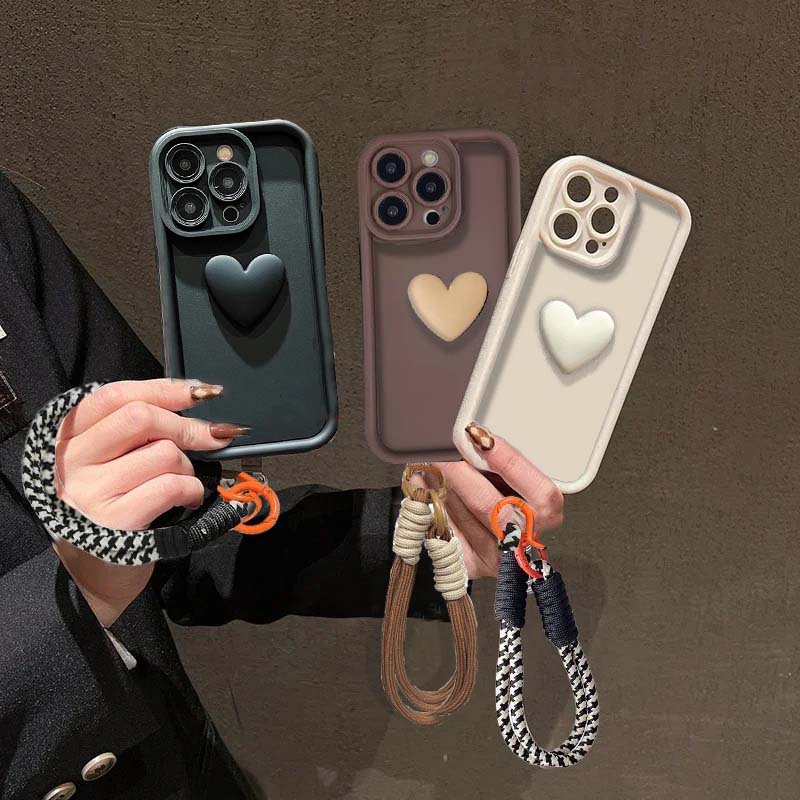 3D Heart Love Hand Strap CaseF - Samsung Galaxy A55 review and price