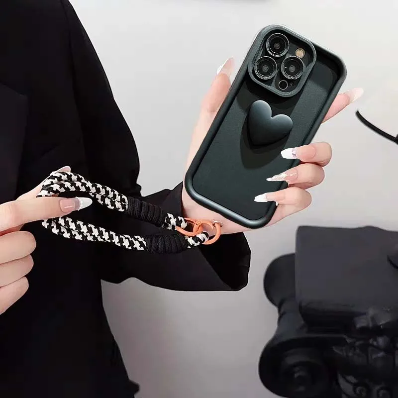 3D Heart Love Hand Strap CaseF - Samsung Galaxy A55 review and price