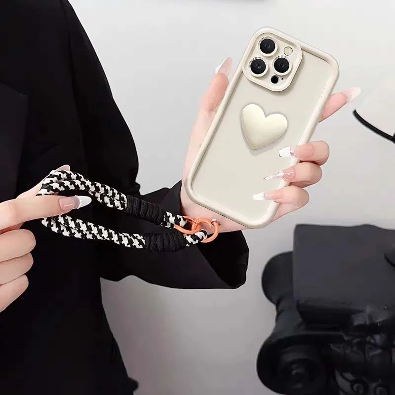 3D Heart Love Hand Strap CaseF - Samsung Galaxy A55 review and price