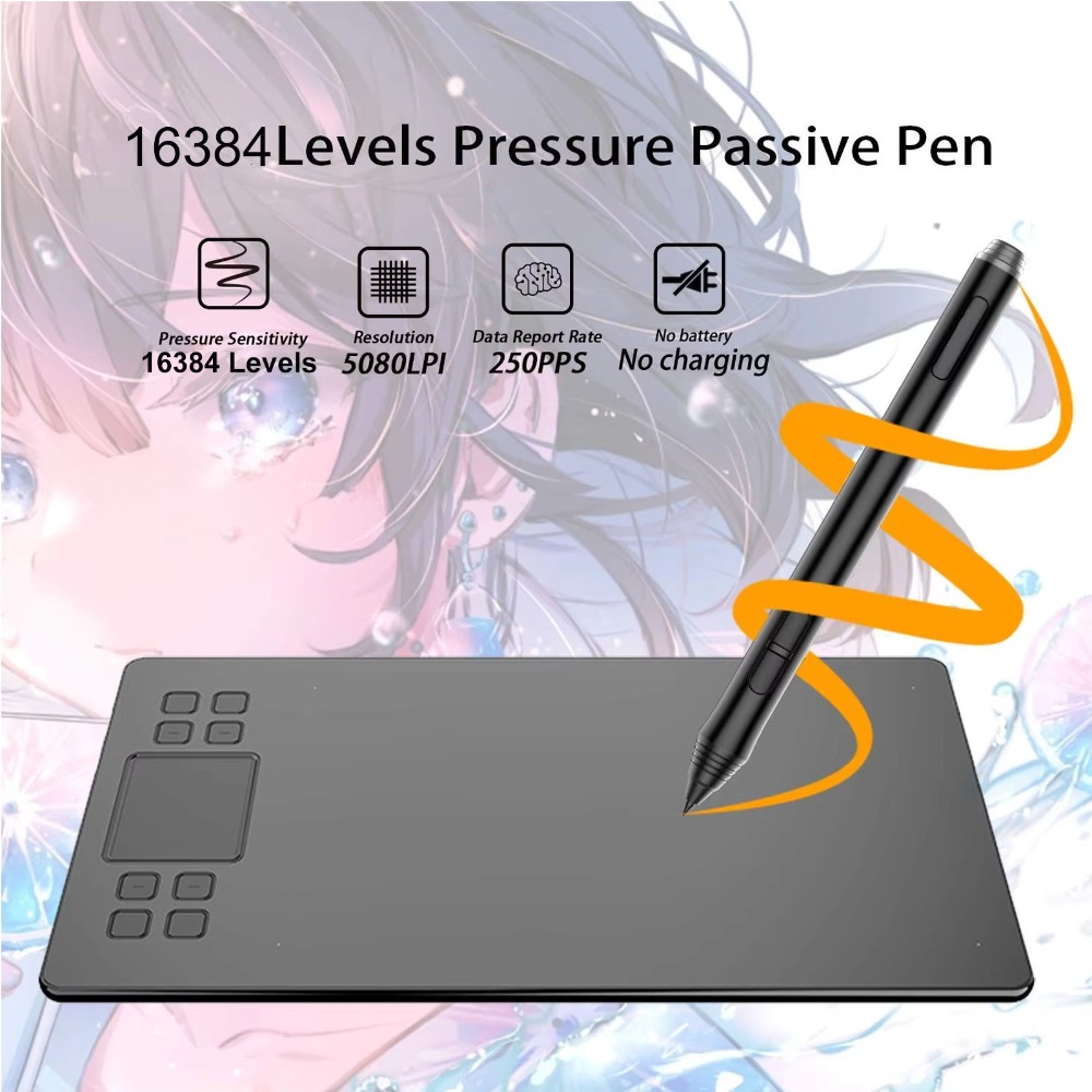 10×6 Inch Drawing Tablet Batte - Digital Drawing Tablet review and price