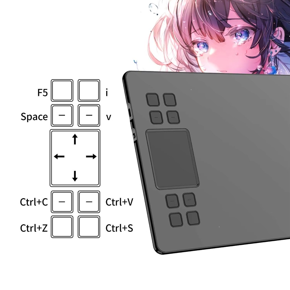 10×6 Inch Drawing Tablet Batte - Digital Drawing Tablet review and price