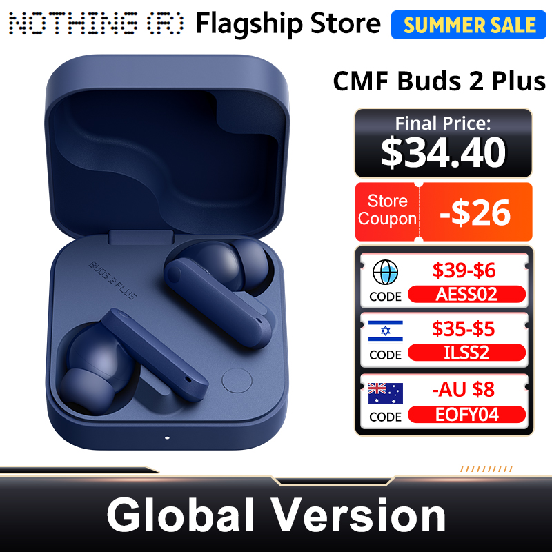 Nothing CMF Buds 2 Plus Global - Earbuds Anc Wireless review and price