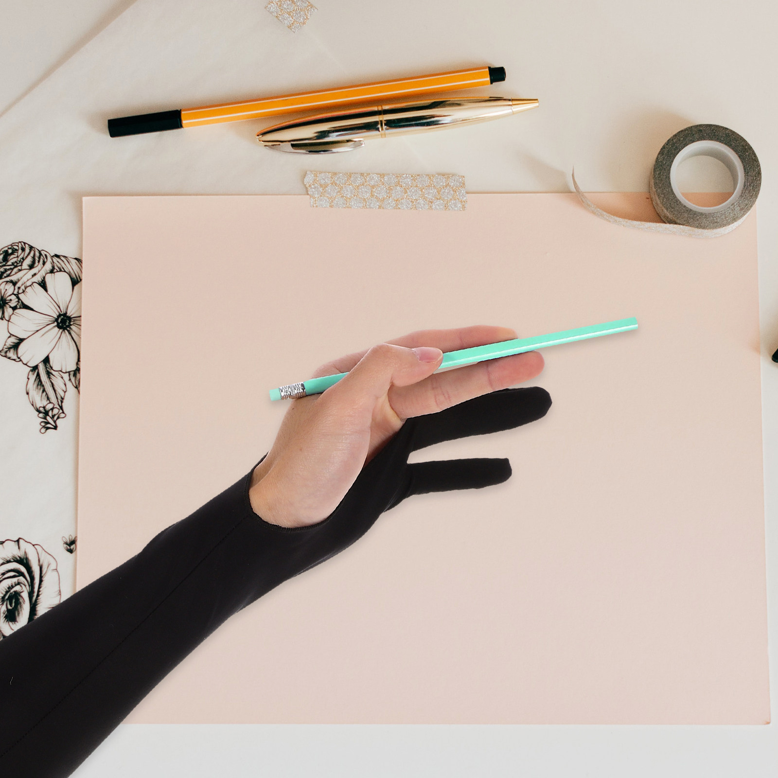 Artist Drawing Glove Two-Finge - Digital Drawing Tablet review and price